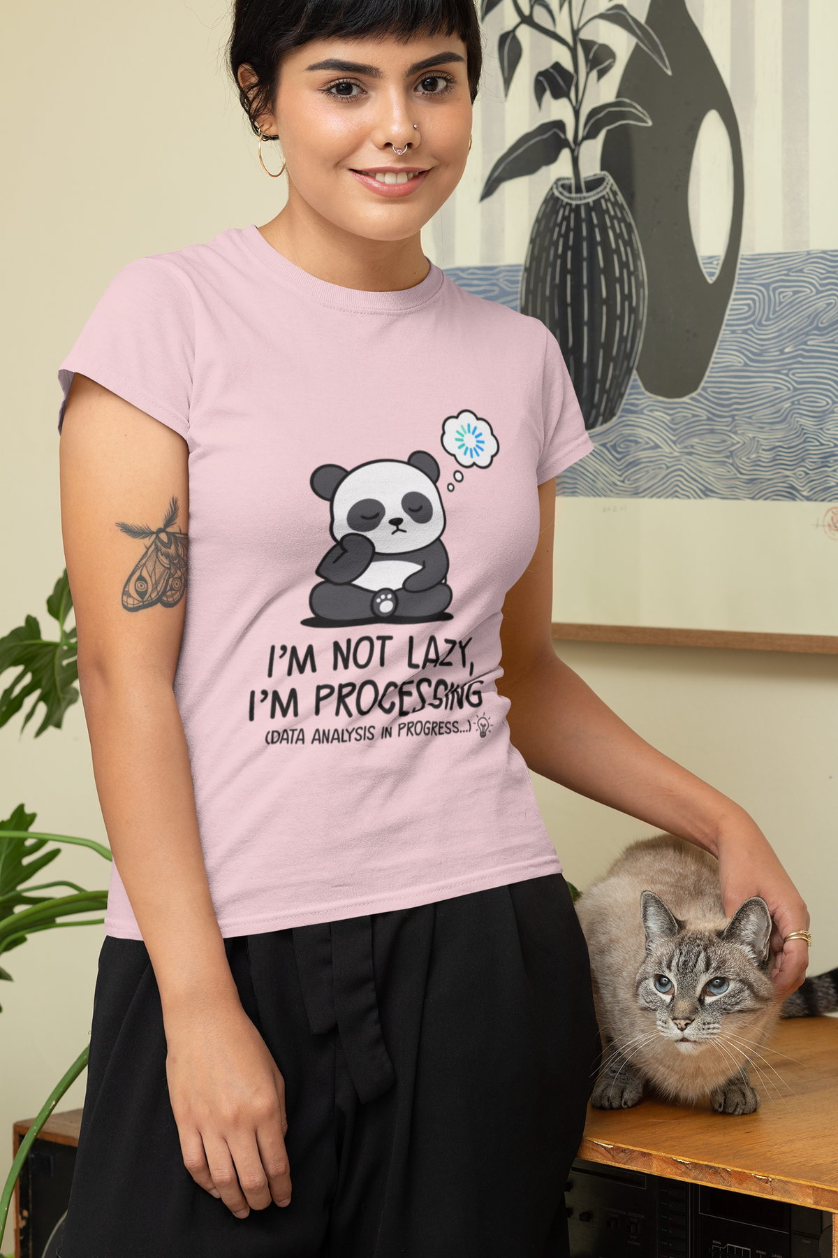 I'M Not Lazy, I'M Processing